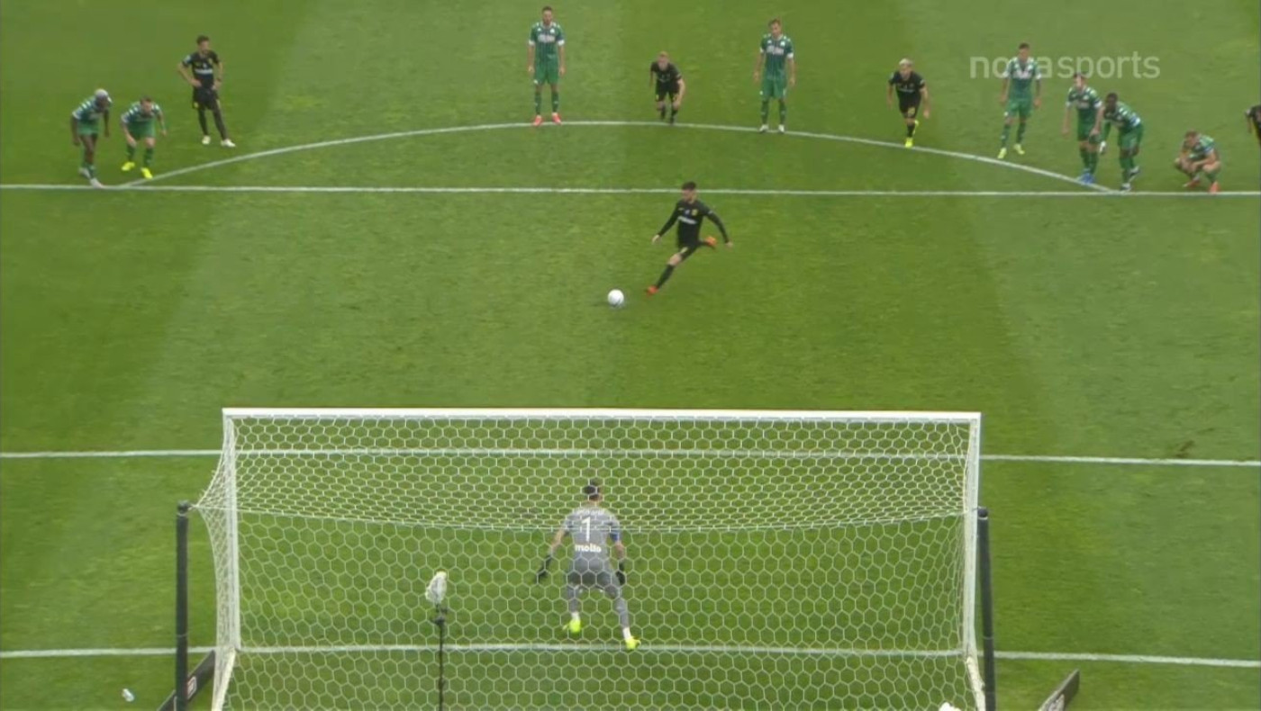 Το χαμένο πέναλτι του Μάνου, που δεν άκουσε τον Μάντζιο!