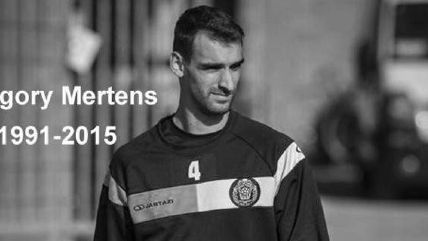 Νεκρός ο ποδοσφαιριστής της Λόκερεν, Γκρέγκορι Μέρτενς
