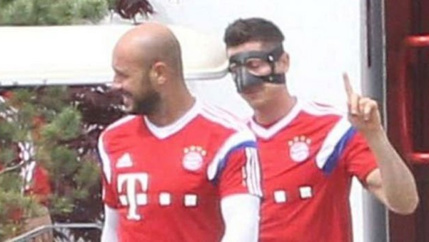 Θέλει να παίξει έστω και με μάσκα ο Λεβαντόφσκι!