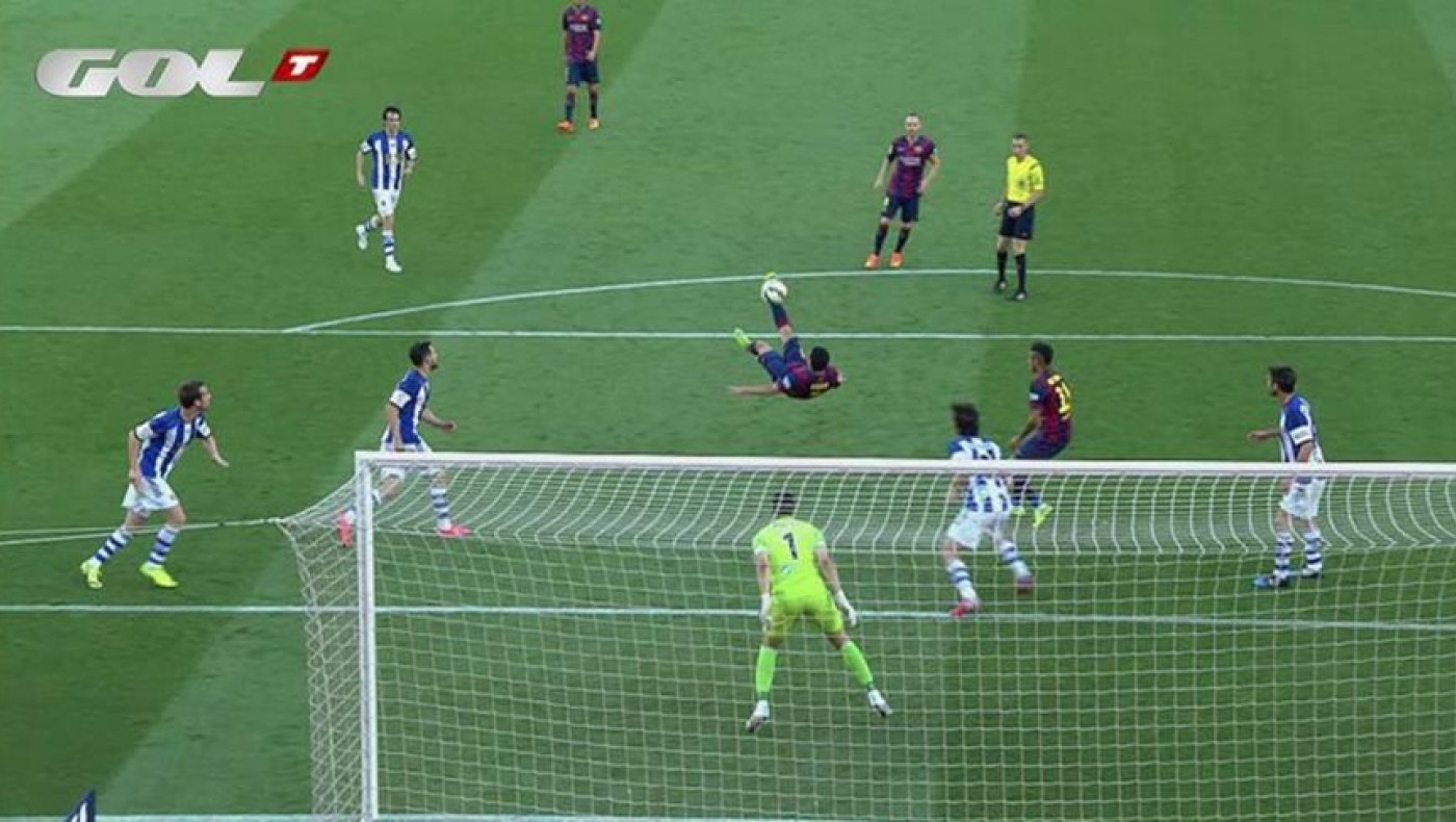 Το εκπληκτικό γκολ με ψαλιδάκι από τον Πέδρο