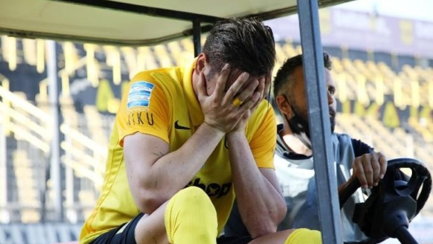 ﻿Αγωνία στον Άρη για τον τραυματισμό του Δεληζήση