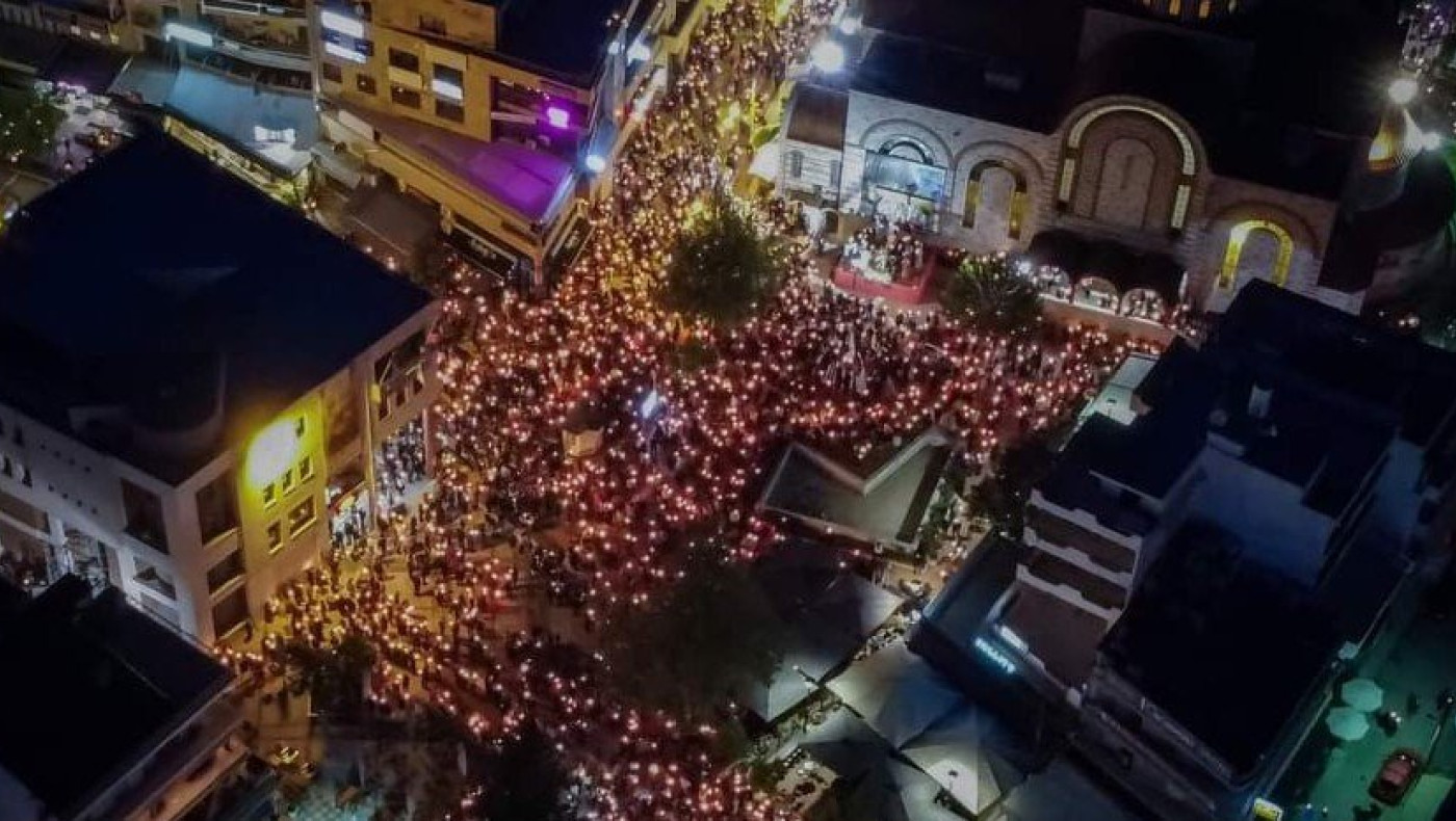 Εύοσμος-Θεσσαλονίκη: Η εκπληκτική πανοραμική φωτό από την Ανάσταση