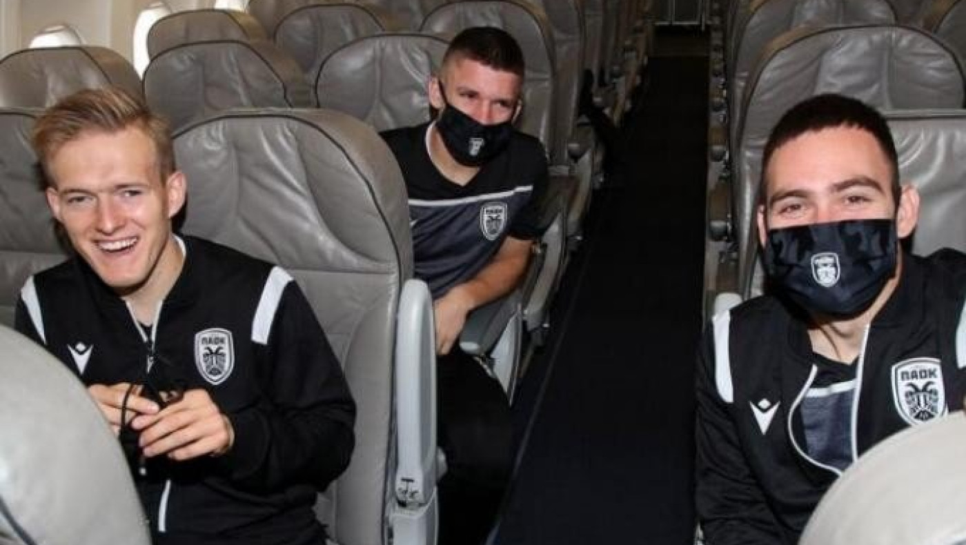 Η φωτό της αναχώρησης του ΠΑΟΚ για την Αθήνα