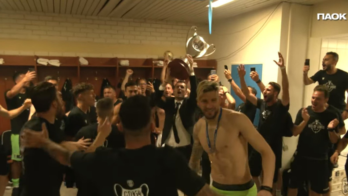 Ασπρόμαυρο πάρτι: Οι Σέρβοι τραγουδούν στα ελληνικά και η ατάκα-έπος του Βαρέλα