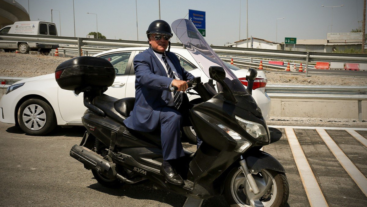 Τραυματίστηκε σε τροχαίο με τη μηχανή του ο Παναγιώτης Ψωμιάδης