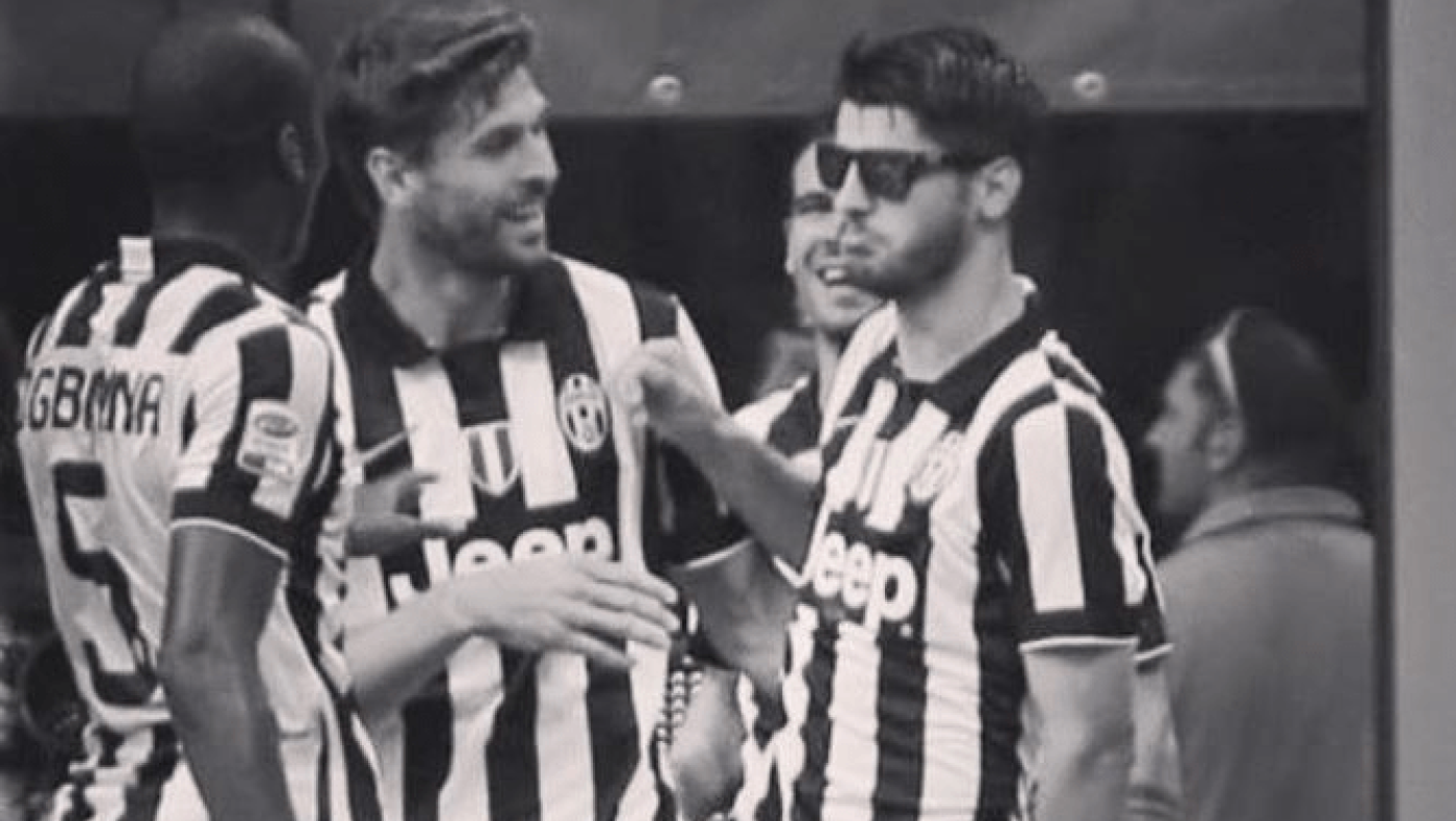 Τρελός πανηγυρισμός από Μοράτα