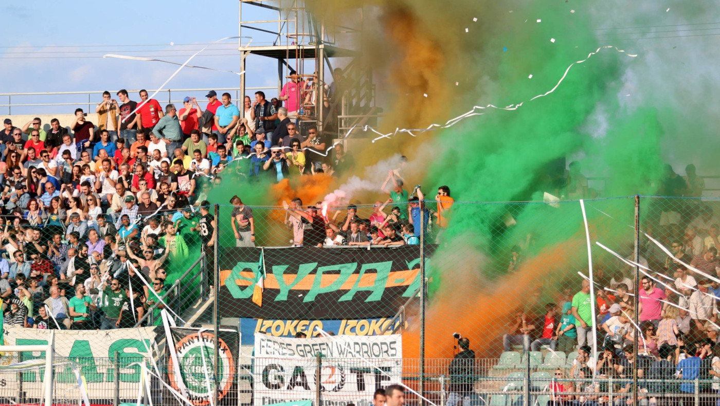 Φόρεσε τα γιορτινά του το γήπεδο