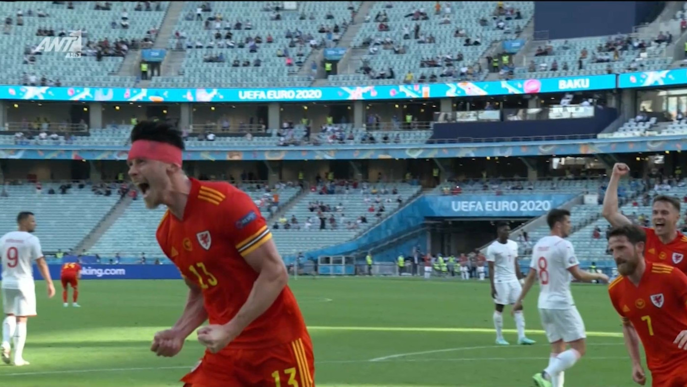 Euro 2020: Η ισοφάριση της Ουαλίας
