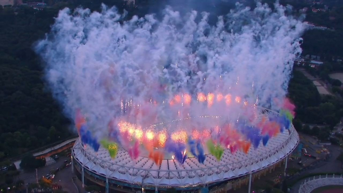 Οι μαγικές εικόνες από το Ολίμπικο και το... τηλεκατευθυνόμενο