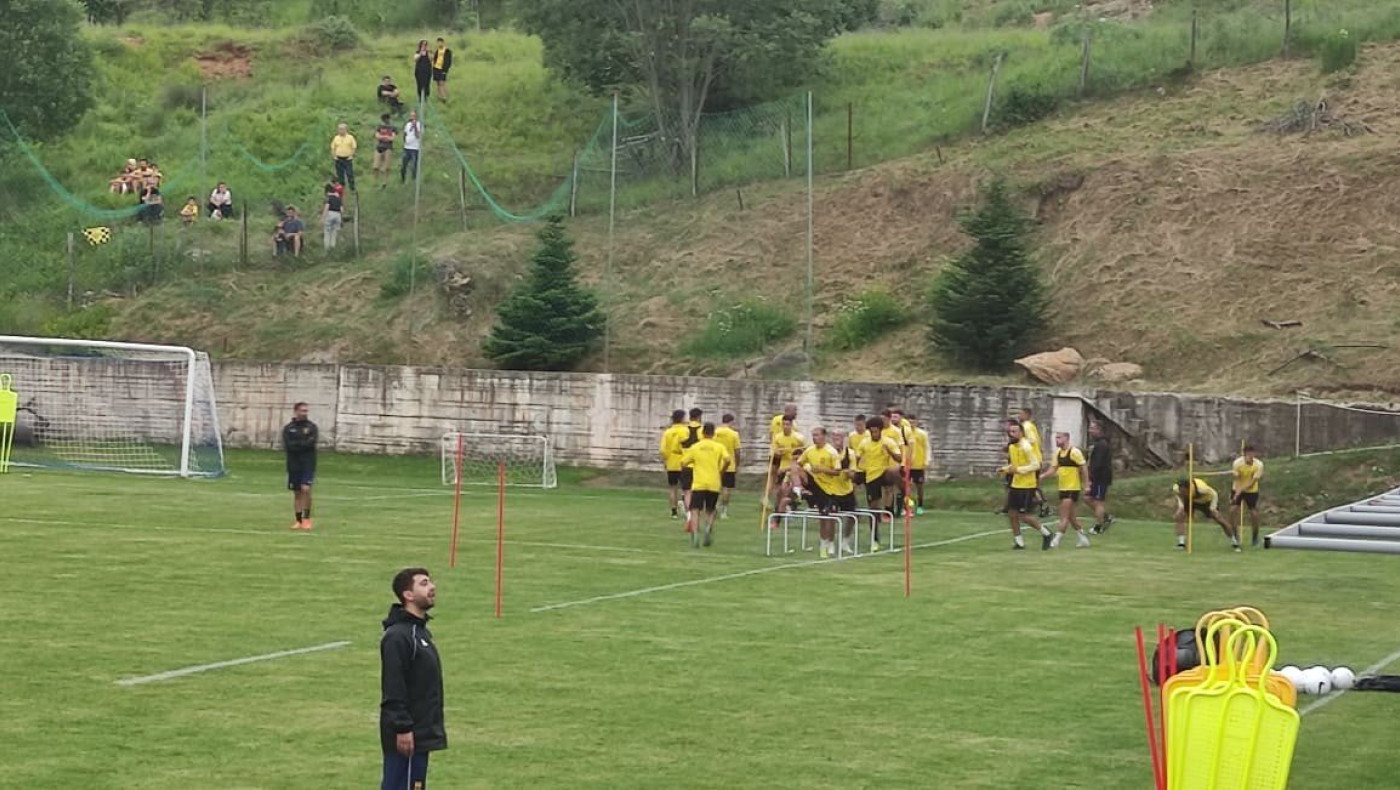 Με Γκάνεα και τους 5 μικρούς η απογευματινή προπόνηση του Αρη