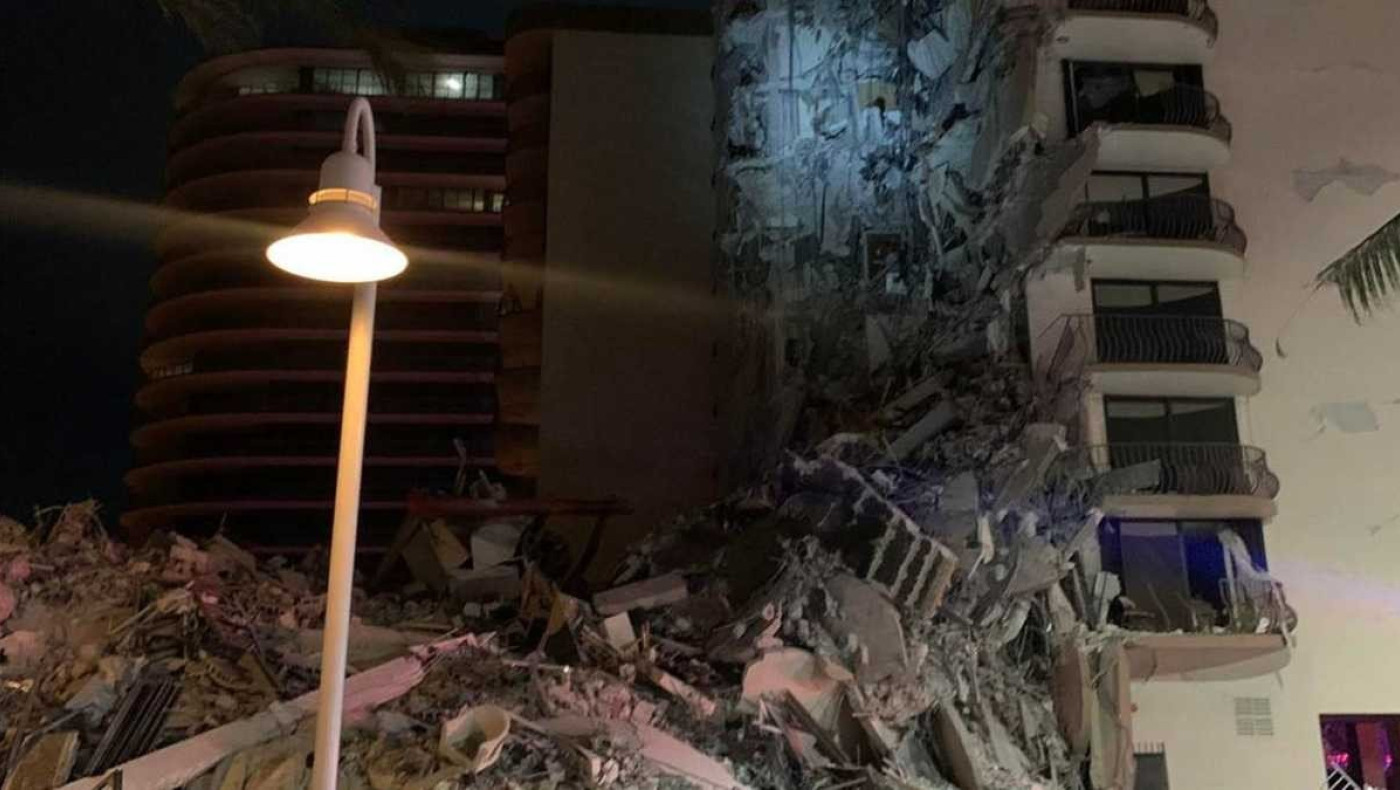 Σοκ: Κατέρρευσε κτίριο 12 ορόφων στο Μαϊάμι