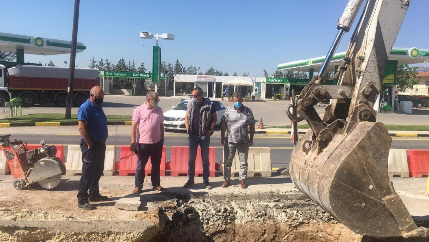 Δρόμος Θέρμης-Πολυγύρου: Εκτροπή της κυκλοφορίας στο ύψος της Ν. Ραιδεστού