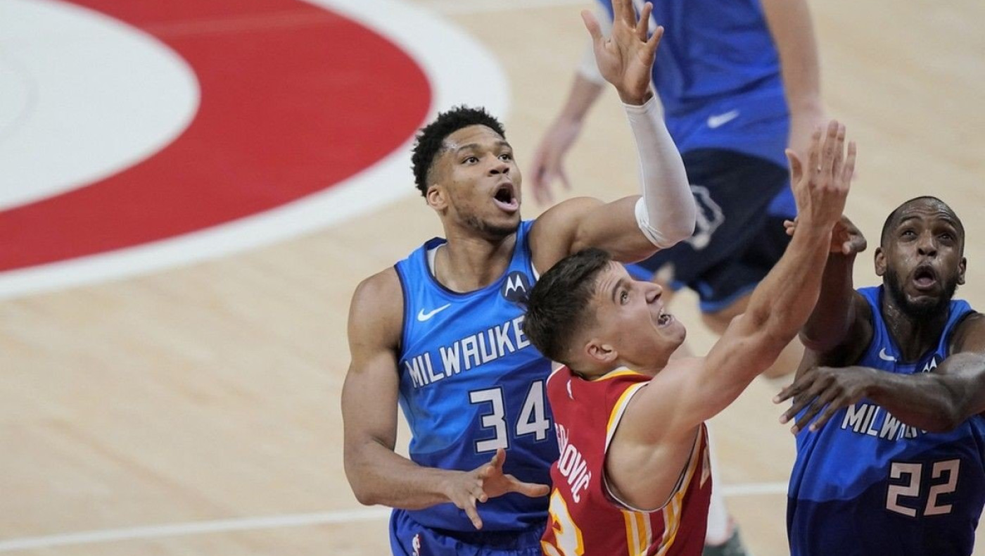 Μπρέικ των Μπακς στην Ατλάντα με σούπερ Αντετοκούνμπο και Μίντλετον