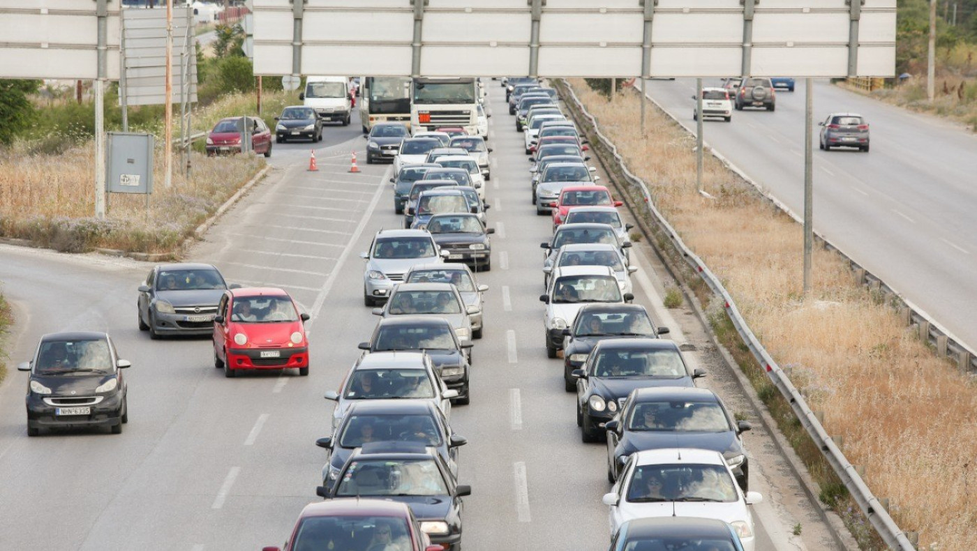 Κυκλοφοριακό έμφραγμα στην ανατολική Θεσσαλονίκη λόγω Μπαντέρας