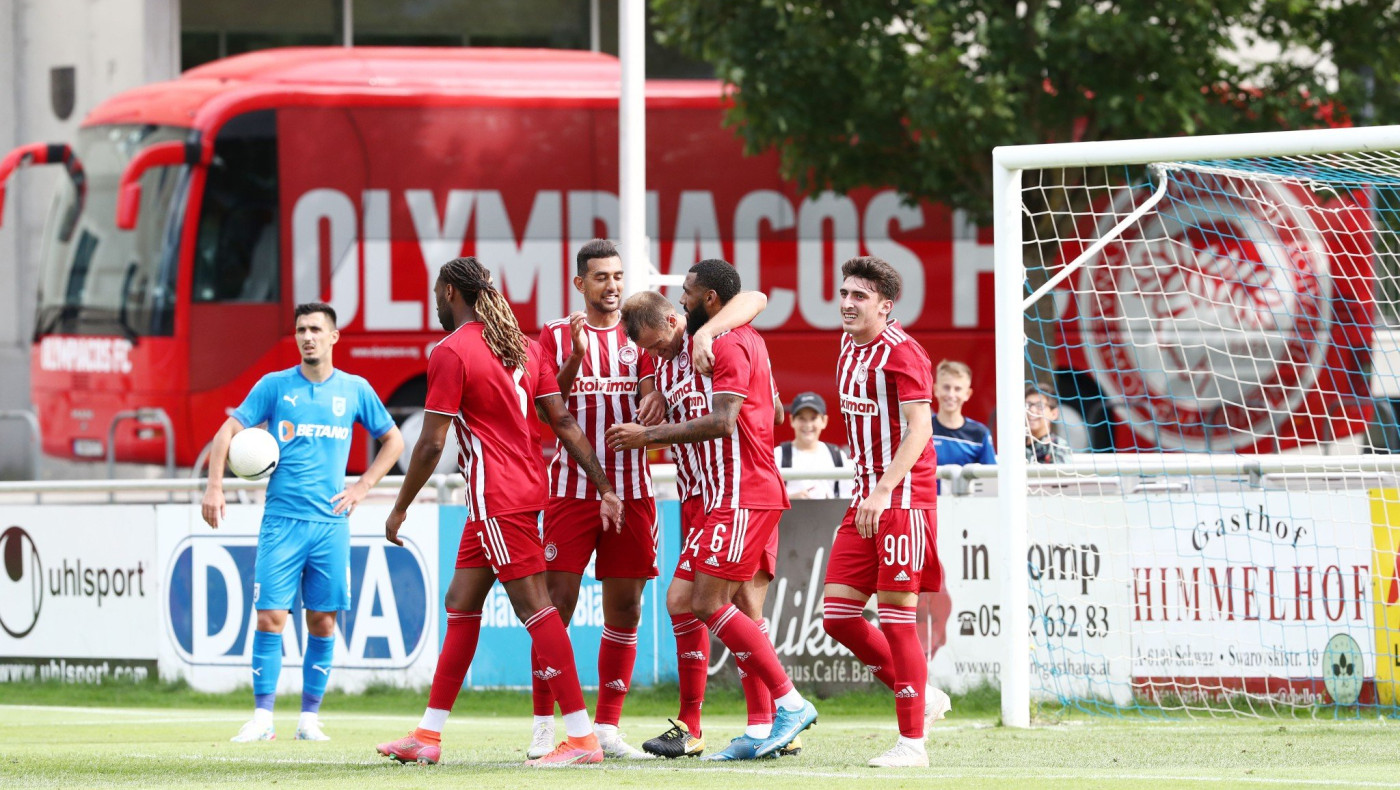 Ολοκλήρωσε με νίκη τα φιλικά του ο Ολυμπιακός