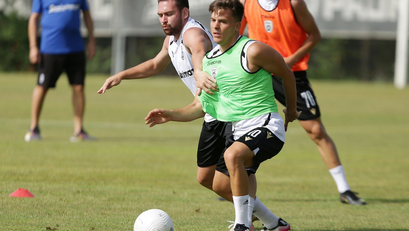 ΠΑΟΚ: Προπόνηση με μάχες στα τελειώματα