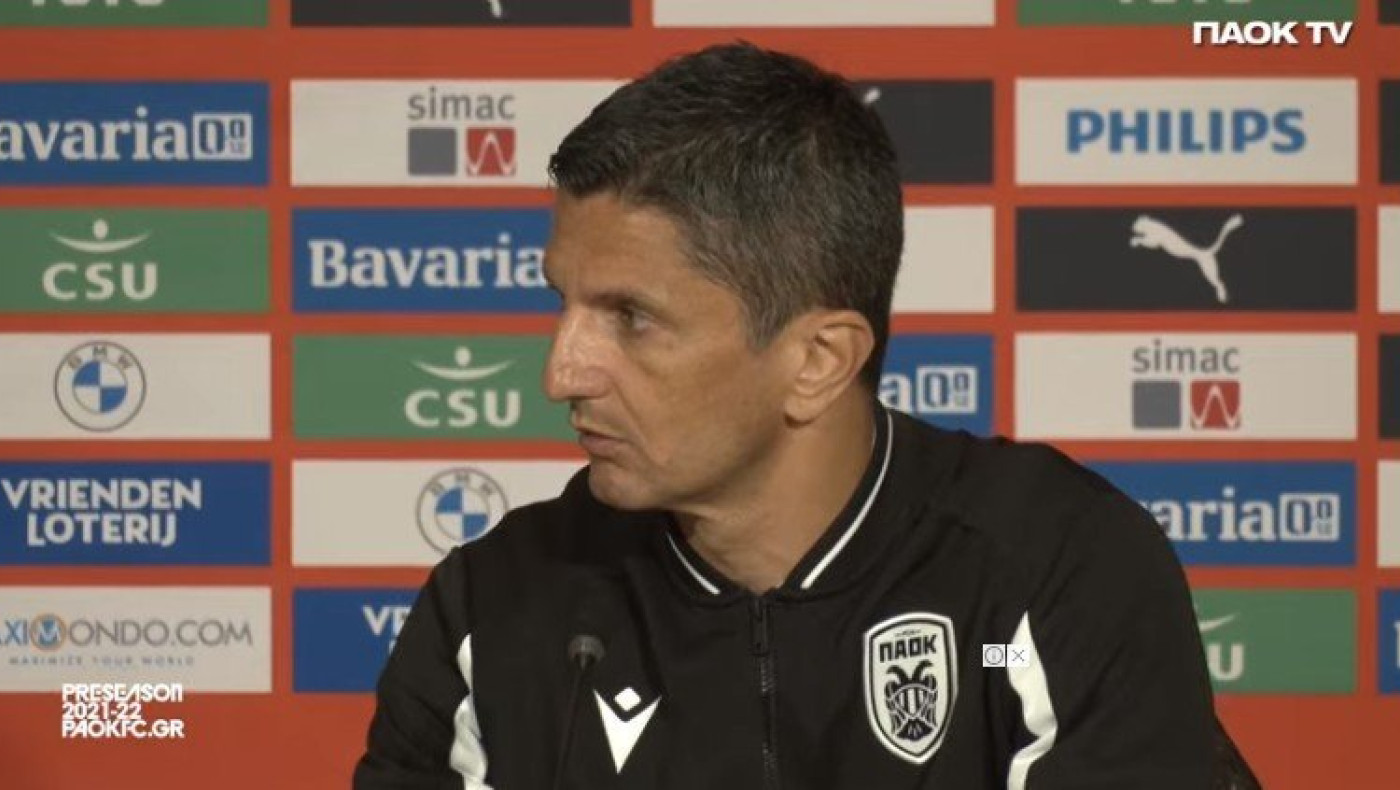 Λουτσέσκου: «Ο ΠΑΟΚ δε χρειάζεται τερματοφύλακα, είμαι ικανοποιημένος»
