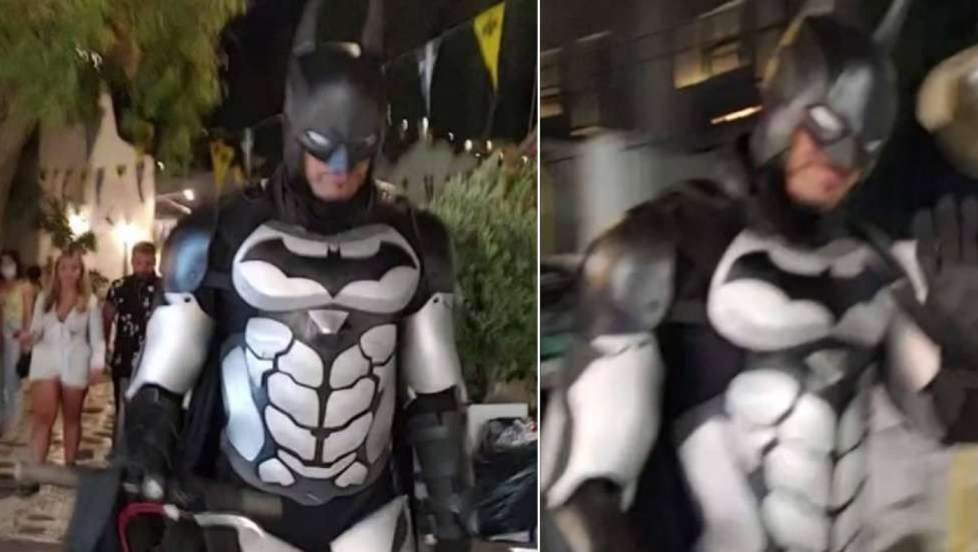Μύκονος: Ο Μπάτμαν... βγήκε για βόλτα στα Ματογιάννια!
