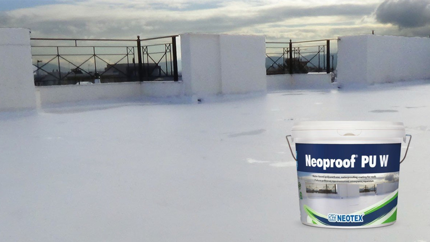 Neoproof® PU W Στεγανωτικό ταρατσών πολυουρεθάνης νερού νέας γενιάς