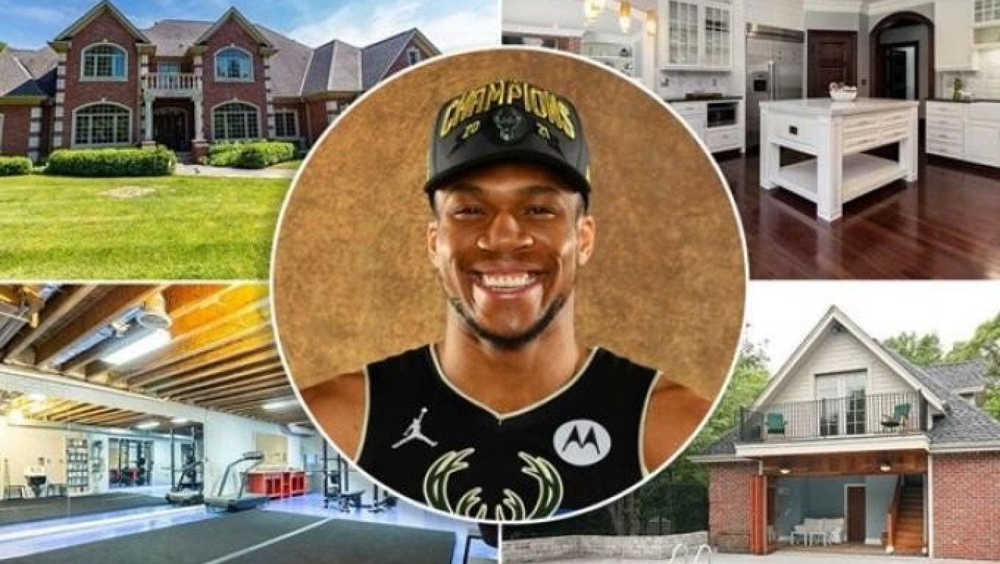 Αυτό είναι το... παλάτι του Αντετοκούνμπο