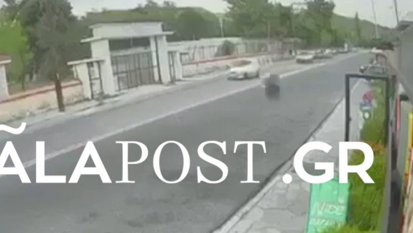 Βίντεο ντοκουμέντο από το σοκαριστικό τροχαίο με τρεις νεκρούς στην Καβάλα