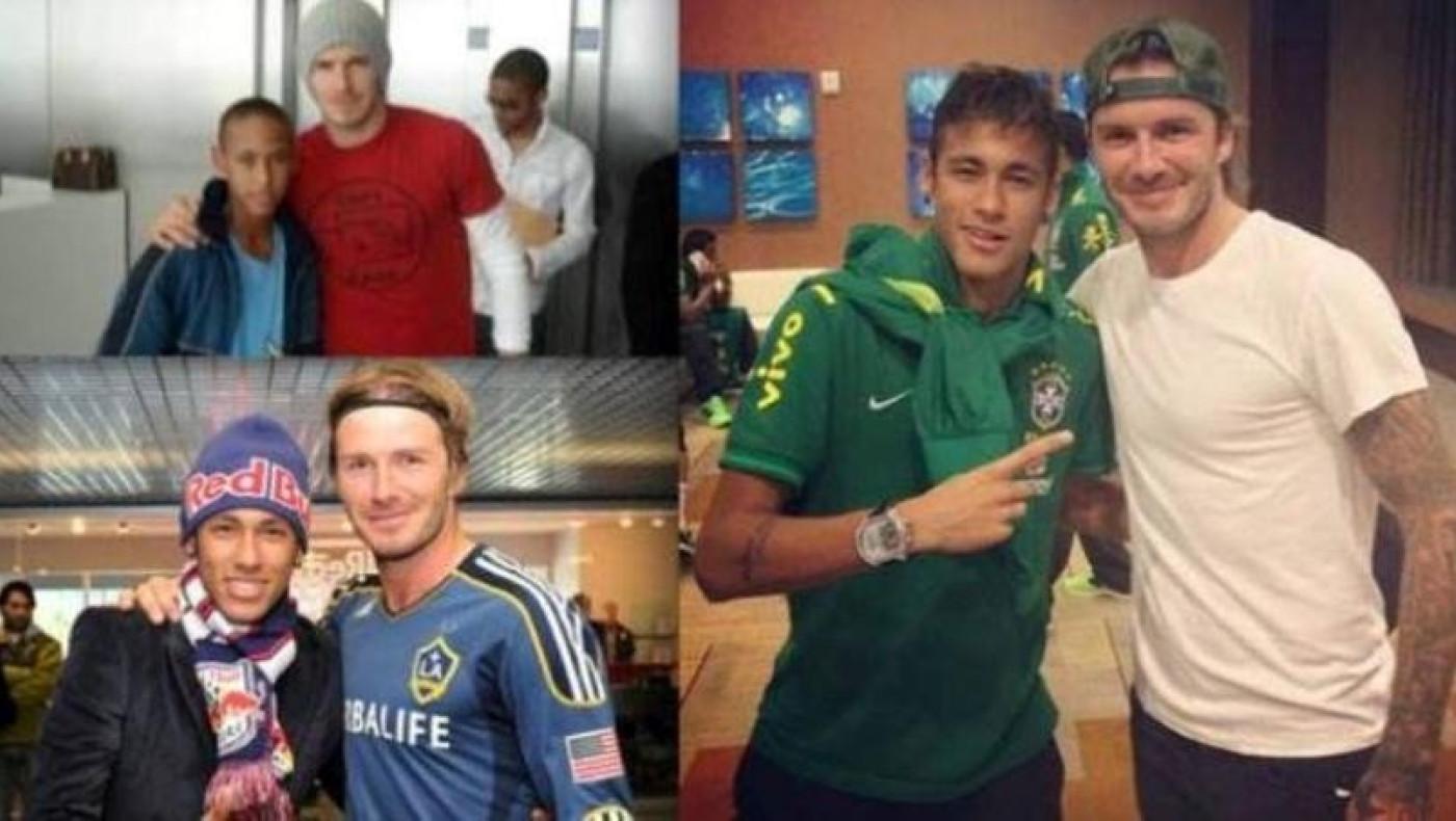 Στο πλευρό του Νεϊμάρ και ο Μπέκαμ