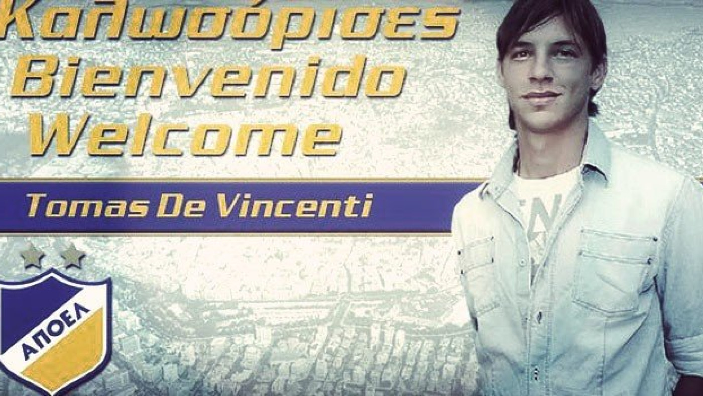 Ανακοίνωσε Ντε Βινσέντι ο ΑΠΟΕΛ