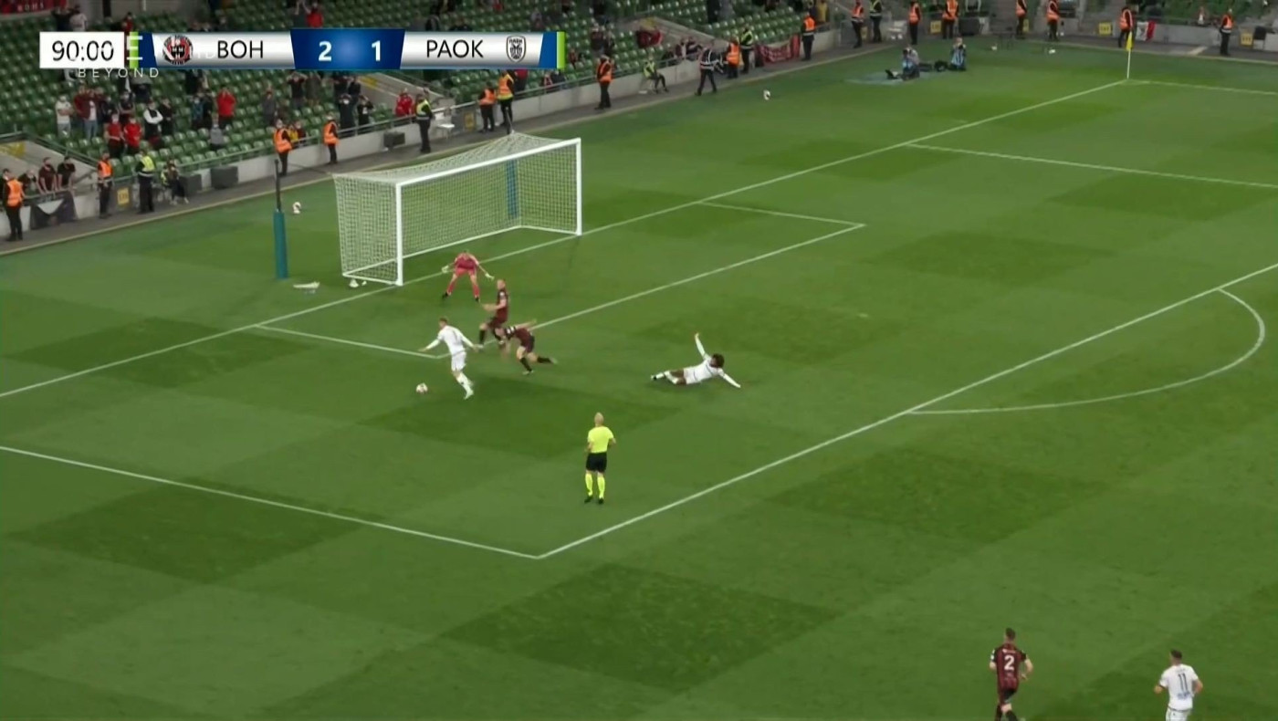 Η φάση που ο ΠΑΟΚ ζητάει πέναλτι!