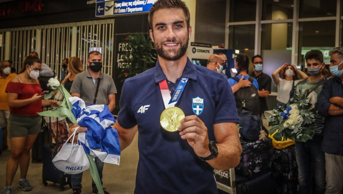 Στέφανος Ντούσκος: Η πολύ όμορφη  σύντροφος του χρυσού Ολυμπιονίκη