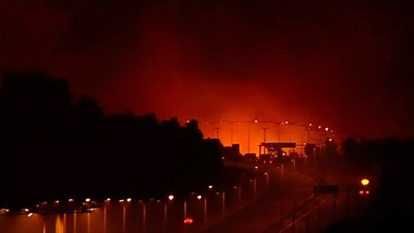 Φωτιά: Πέρασε την εθνική οδό το πύρινο μέτωπο προς την μεριά του Αγίου Στεφάνου!