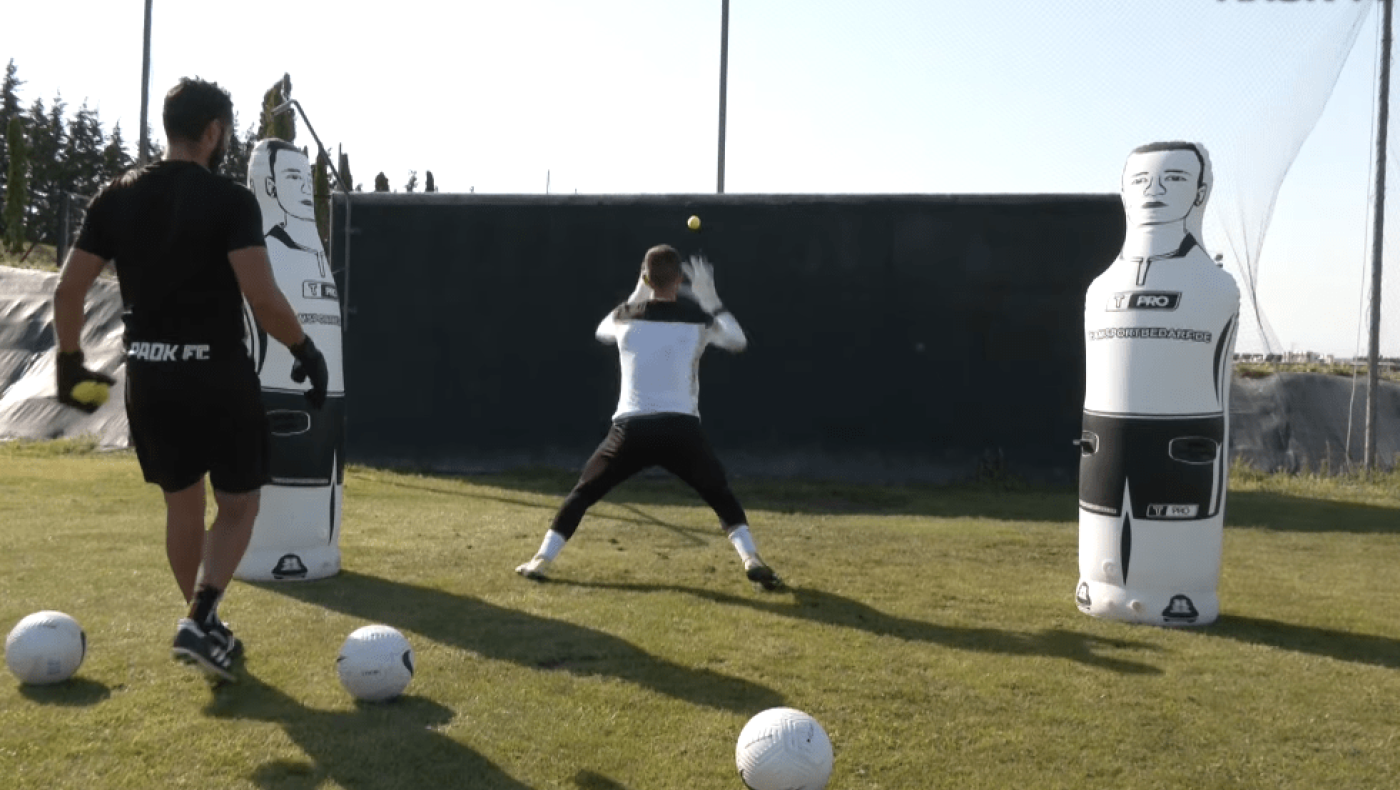 ΠΑΟΚ: Μπαλάκι του τένις επιστράτευσε ο Μορέιρα (video)