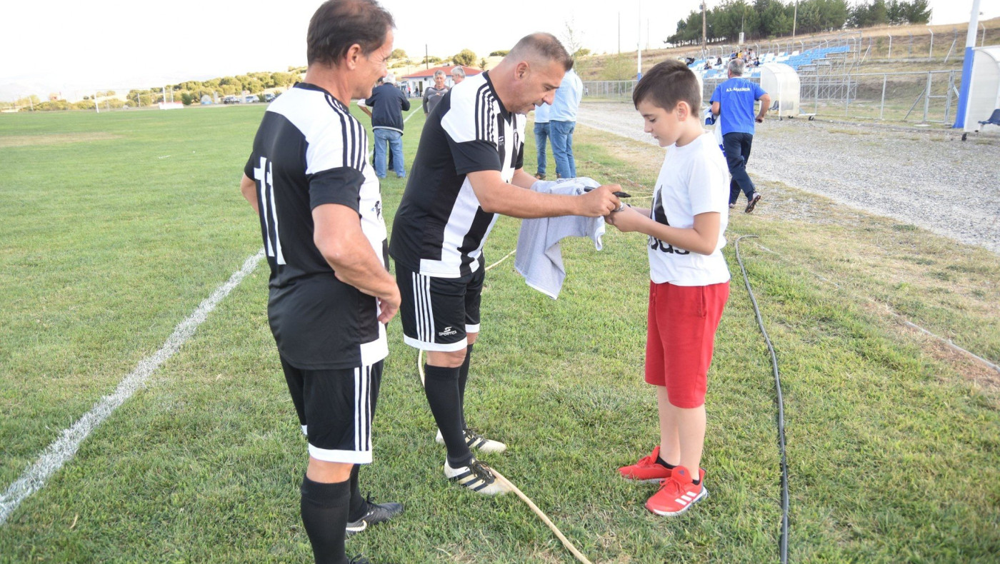 Φιλικός αγώνας των παλαιμάχων του ΠΑΟΚ για φιλανθρωπικό σκοπό
