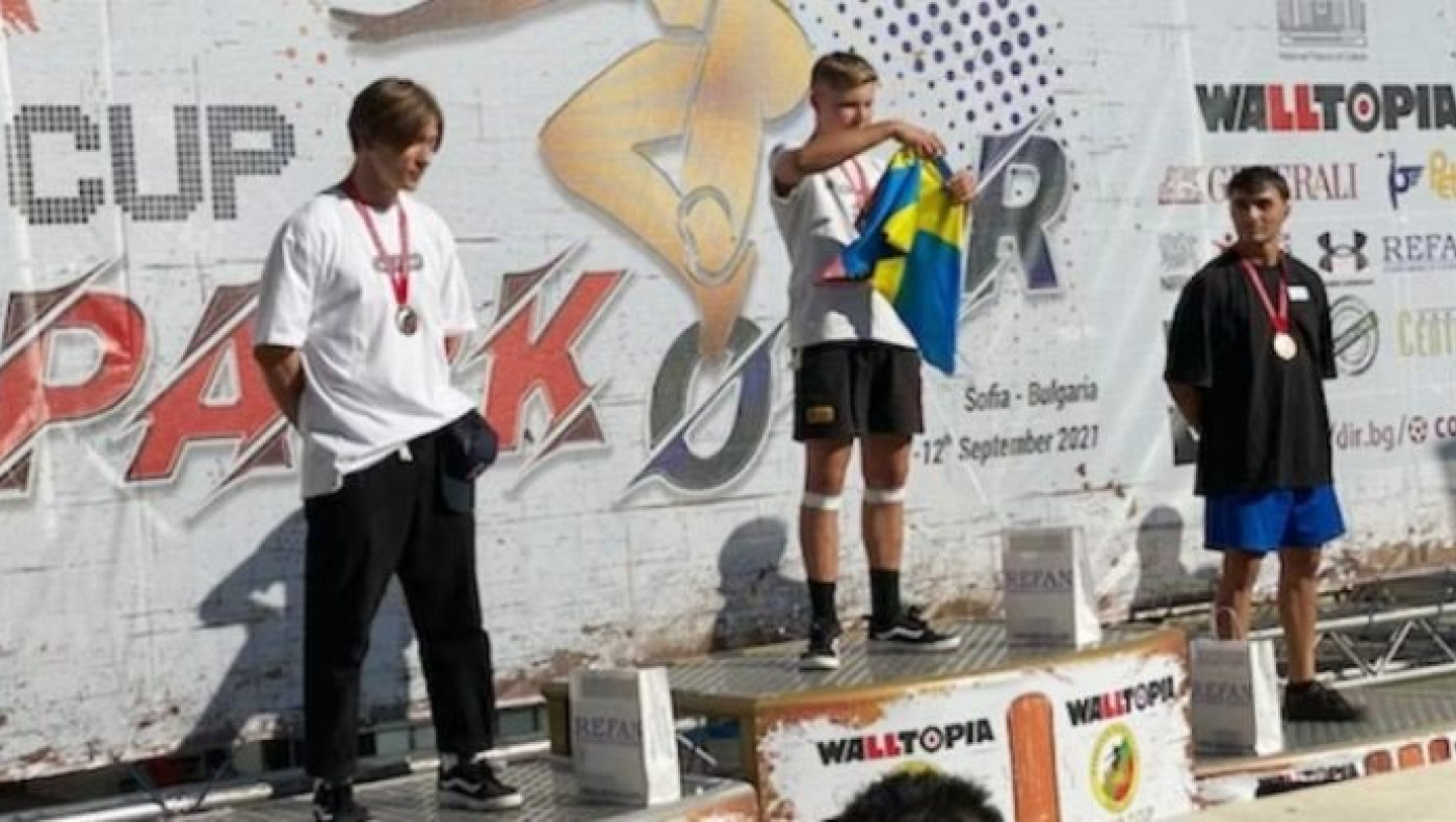 Χάλκινο μετάλλιο ο Θεοδωρίδης στο παγκόσμιο κύπελλο παρκούρ της Σόφιας