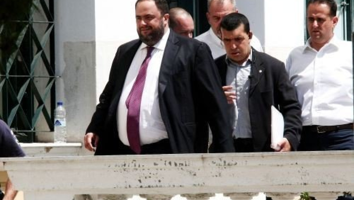 Η στιγμή της έντασης μεταξύ Μαρινάκη και Ανδρεάδη!