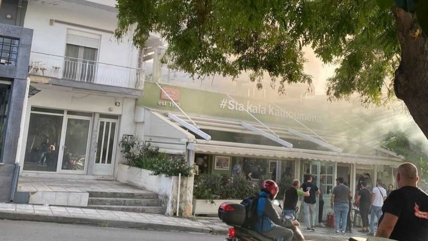 Θεσσαλονίκη: Φωτιά σε γνωστό εστιατόριο της Πολίχνης