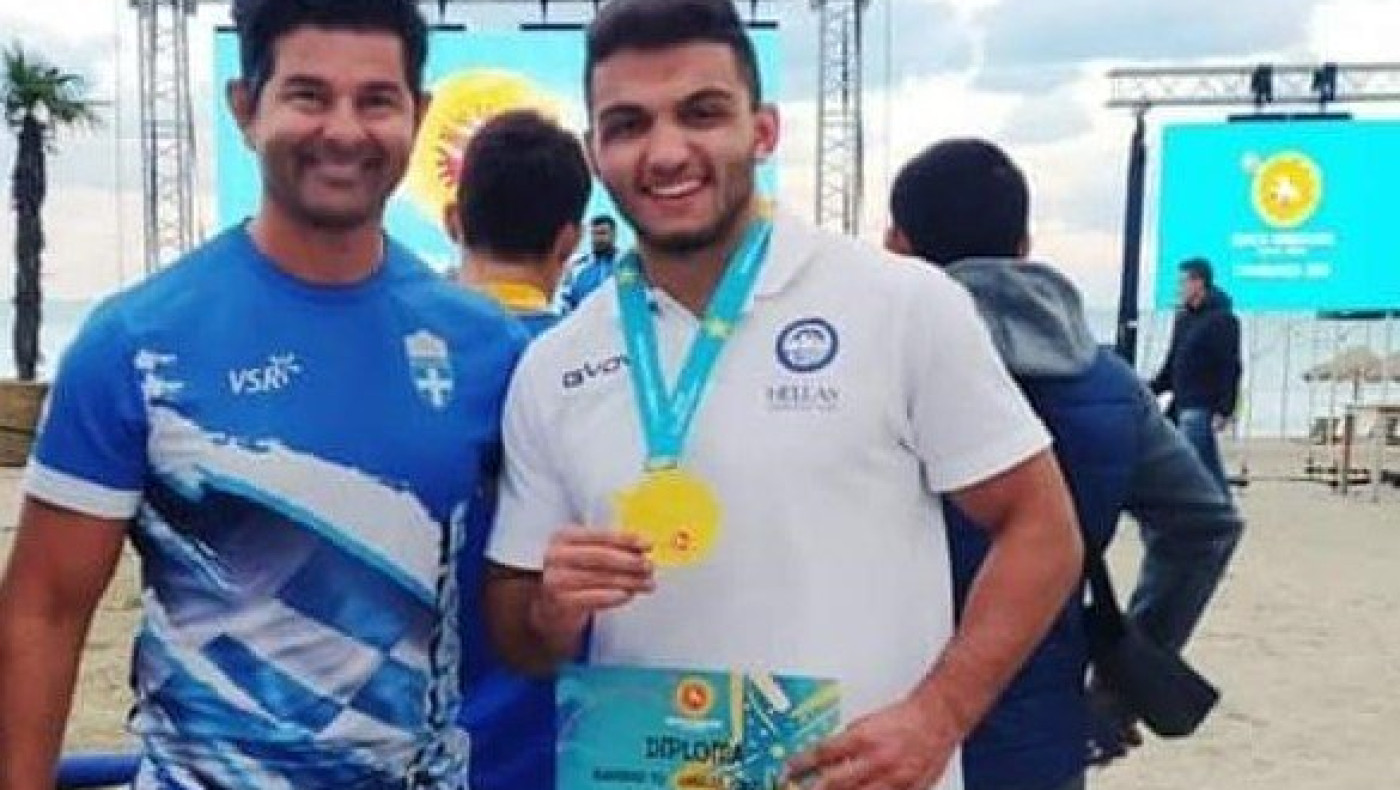 Xρυσό μετάλλιο ο Αποστολίδης