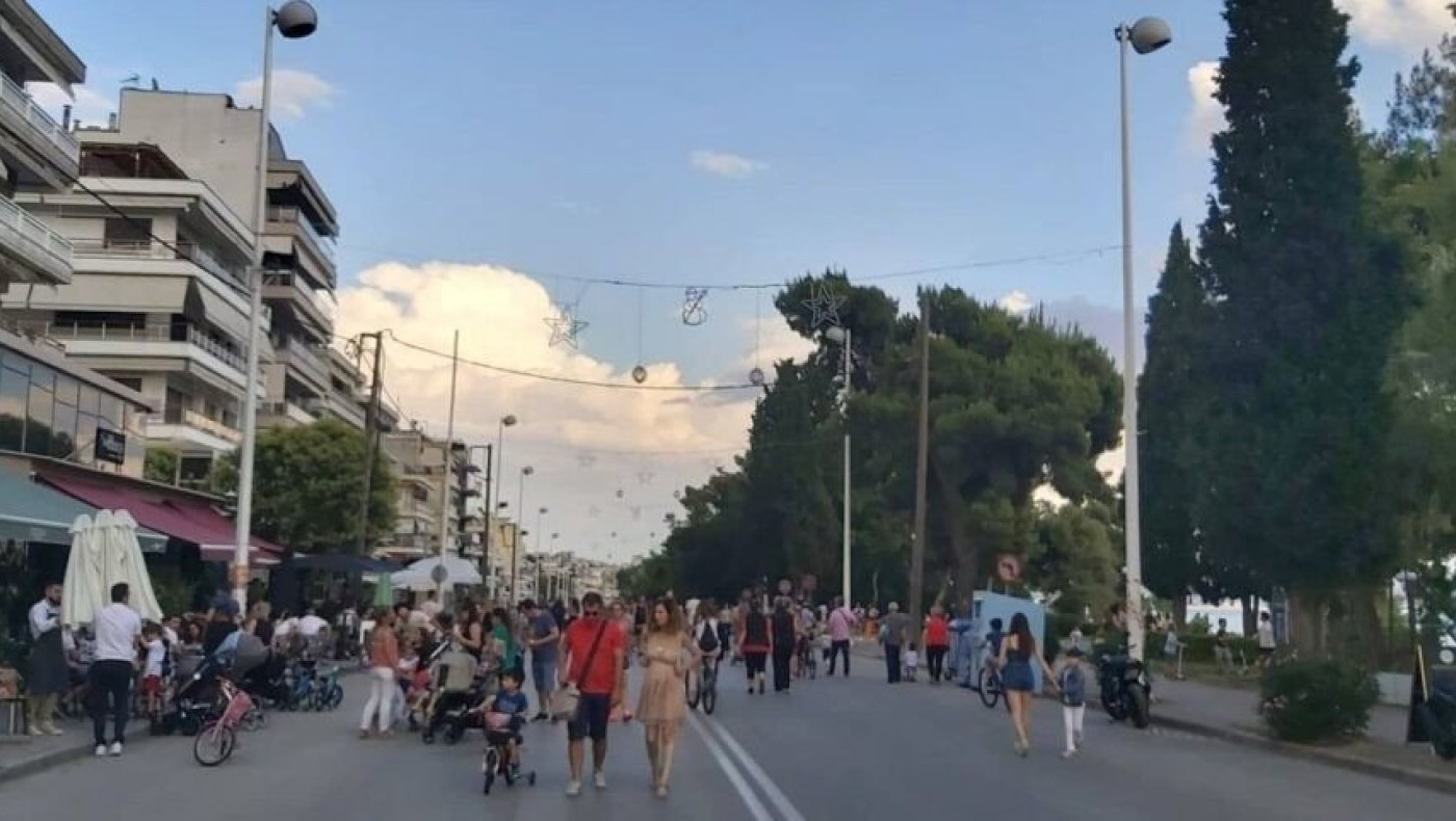 Πεζοδρομείται σήμερα (26/9) η Πλαστήρα στην Καλαμαριά
