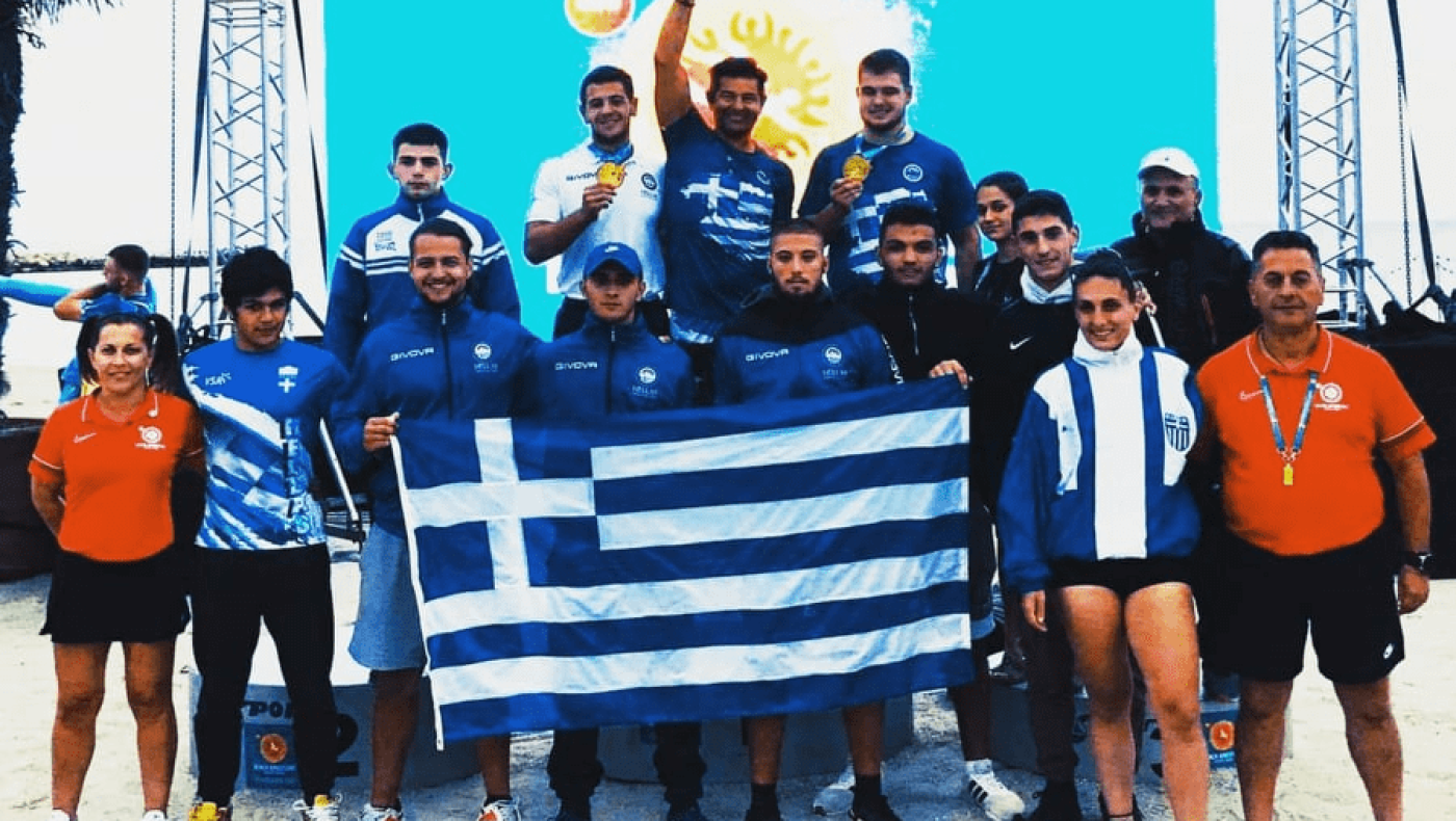 Ελληνικός θρίαμβος στο Παγκόσμιο Πρωτάθλημα Πάλης στην Αμμο