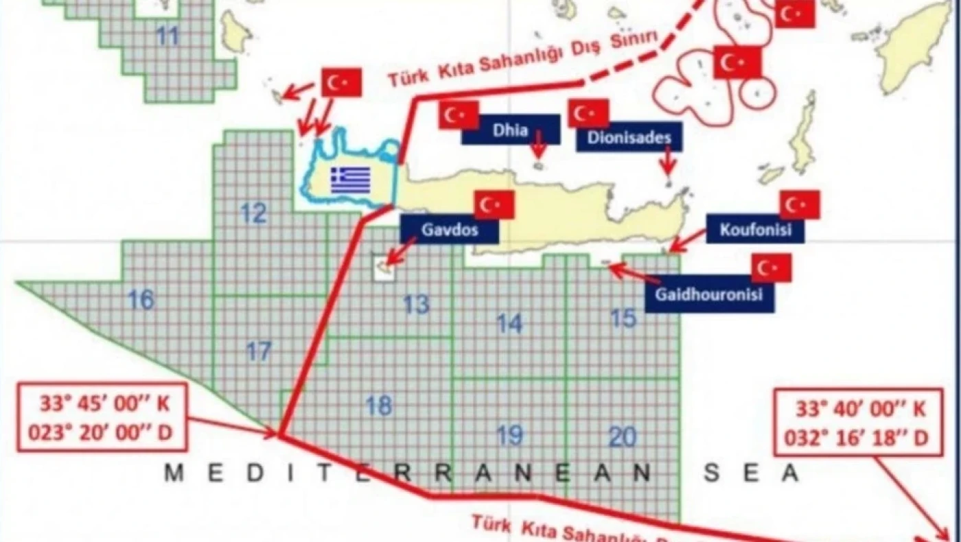 Ανιστόρητος Τούρκος απόστρατος προκαλεί: «Τα 3/4 της Κρήτης μάς ανήκουν»