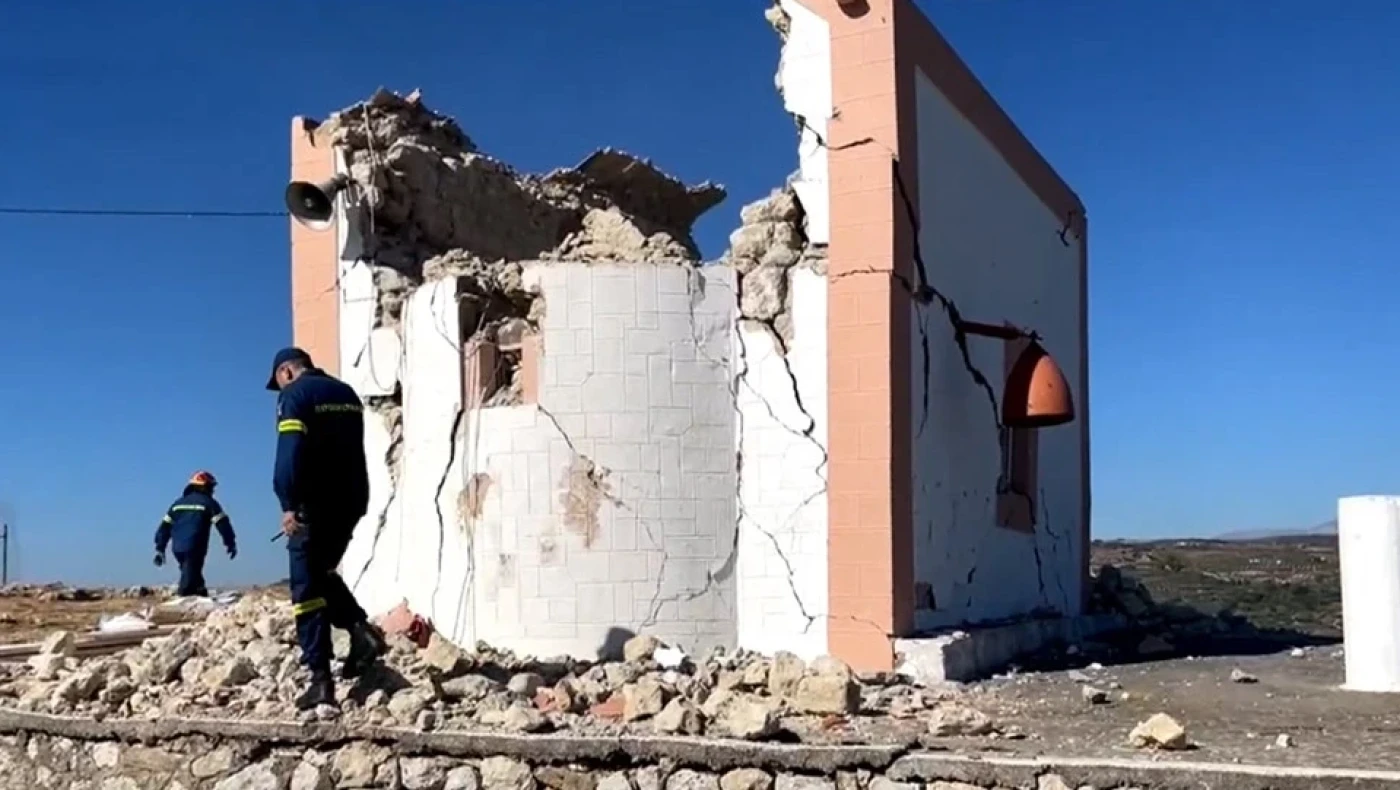 Τα πρώτα βίντεο από την ισχυρή σεισμική δόνηση στη Κρήτη!