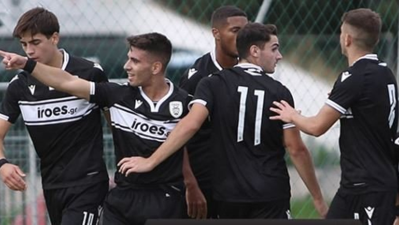«Σίφουνας» στο Ηράκλειο η Κ19 του ΠΑΟΚ