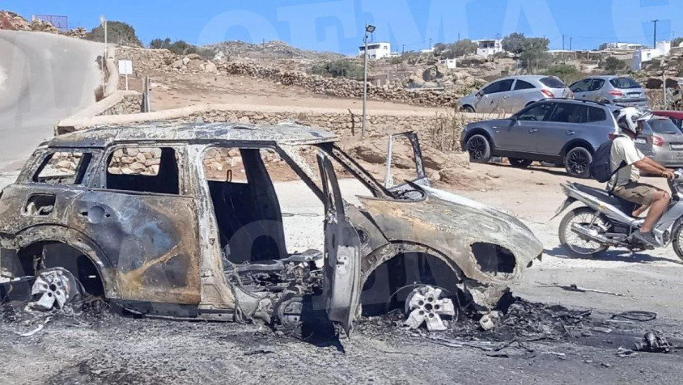 Θρίλερ με καμένο Mini!