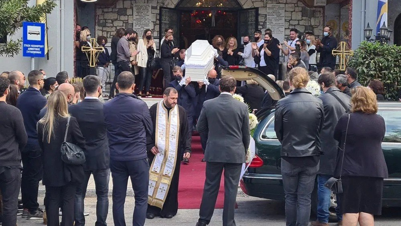 Ανείπωτος θρήνος στην κηδεία της Αριάδνης Γερασιμίδου