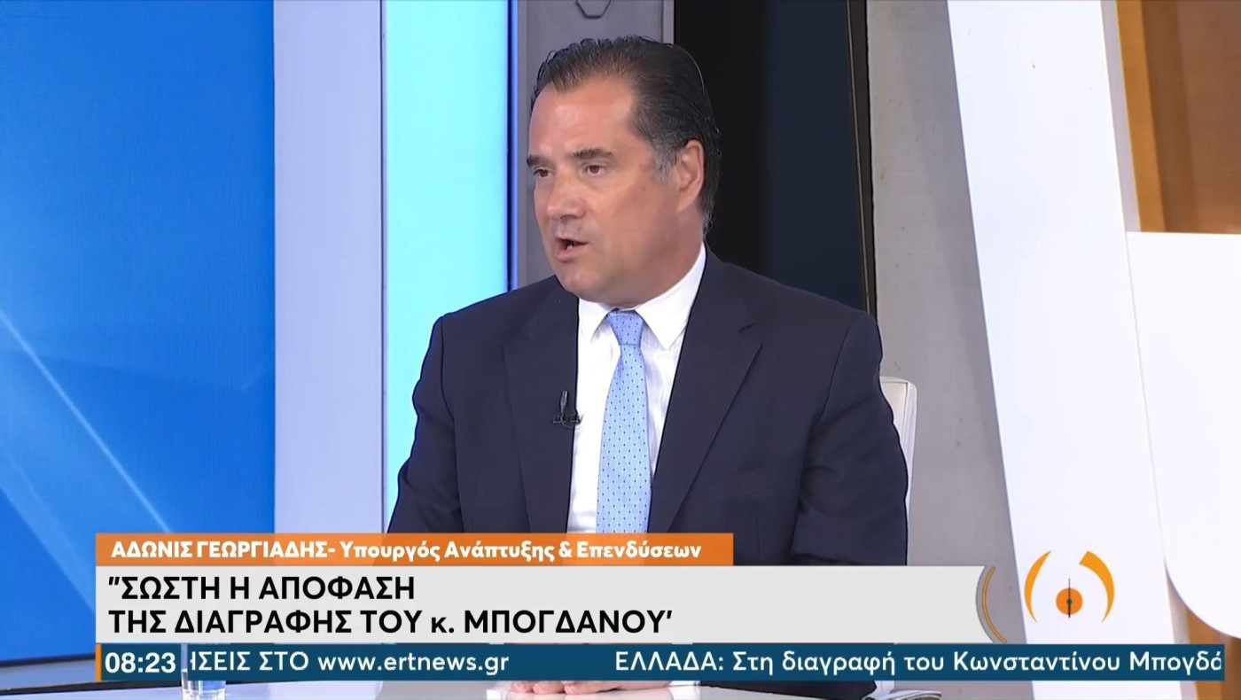 Άδωνις για Δένδια: «Δεν μου αρέσει κανένας να υποδύεται τον πρόεδρο της ΝΔ»