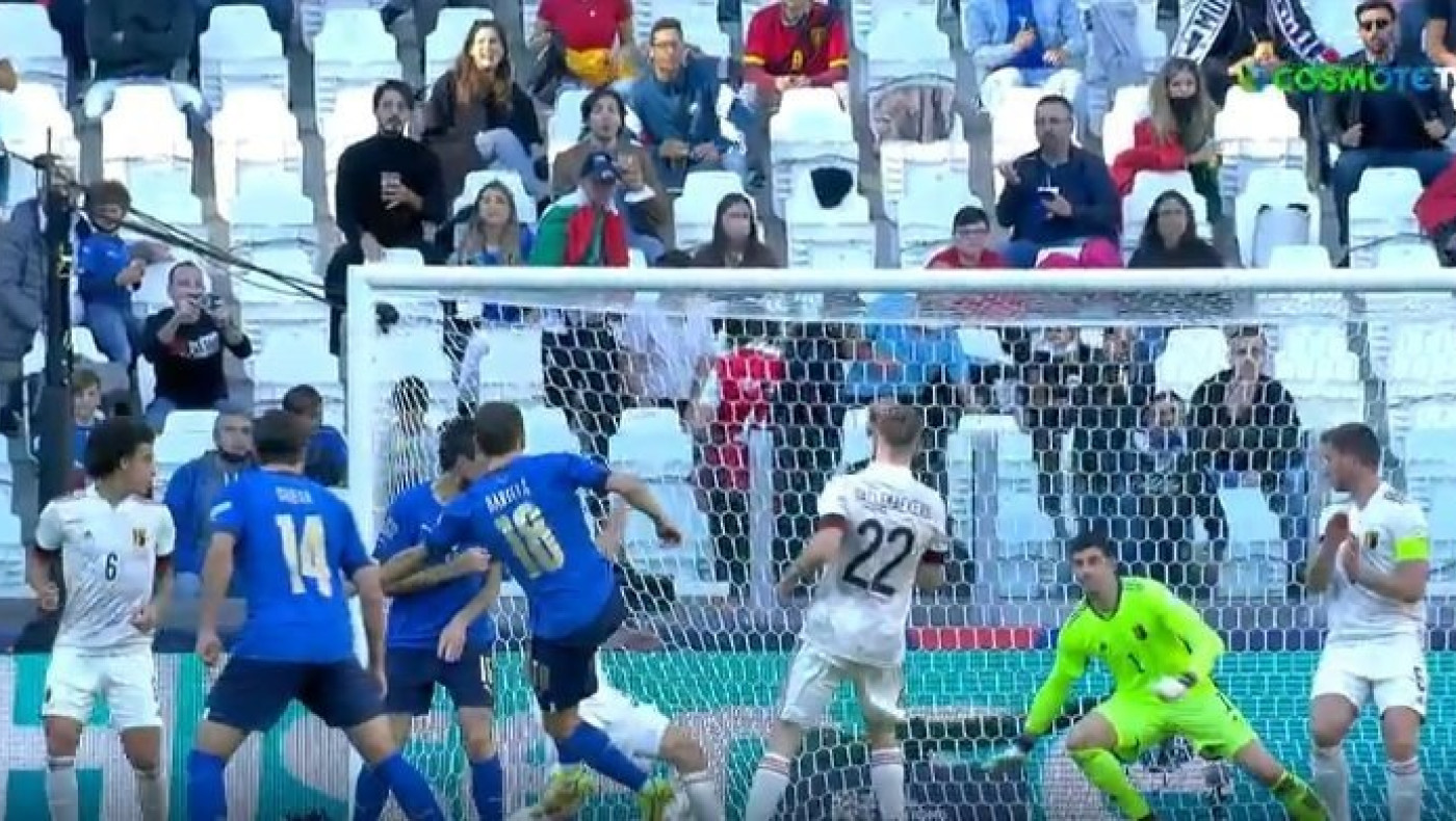 «Έσπασε» τα δοκάρια το Βέλγιο, η Ιταλία κατέκτησε την τρίτη θέση