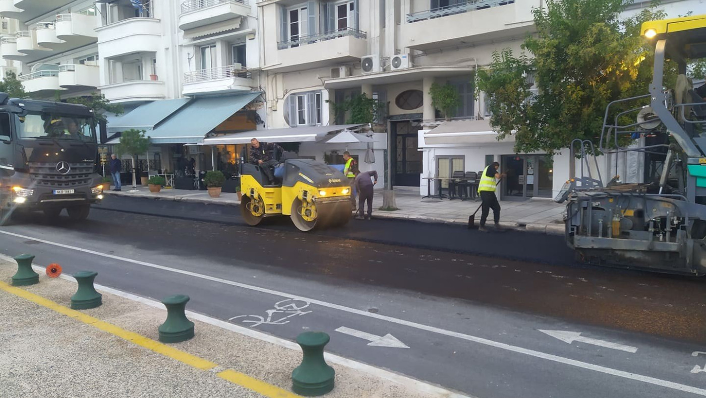 Θεσσαλονίκη: Εργοτάξιο η Νίκης -Θα παραμείνει κλειστή για 4 μέρες