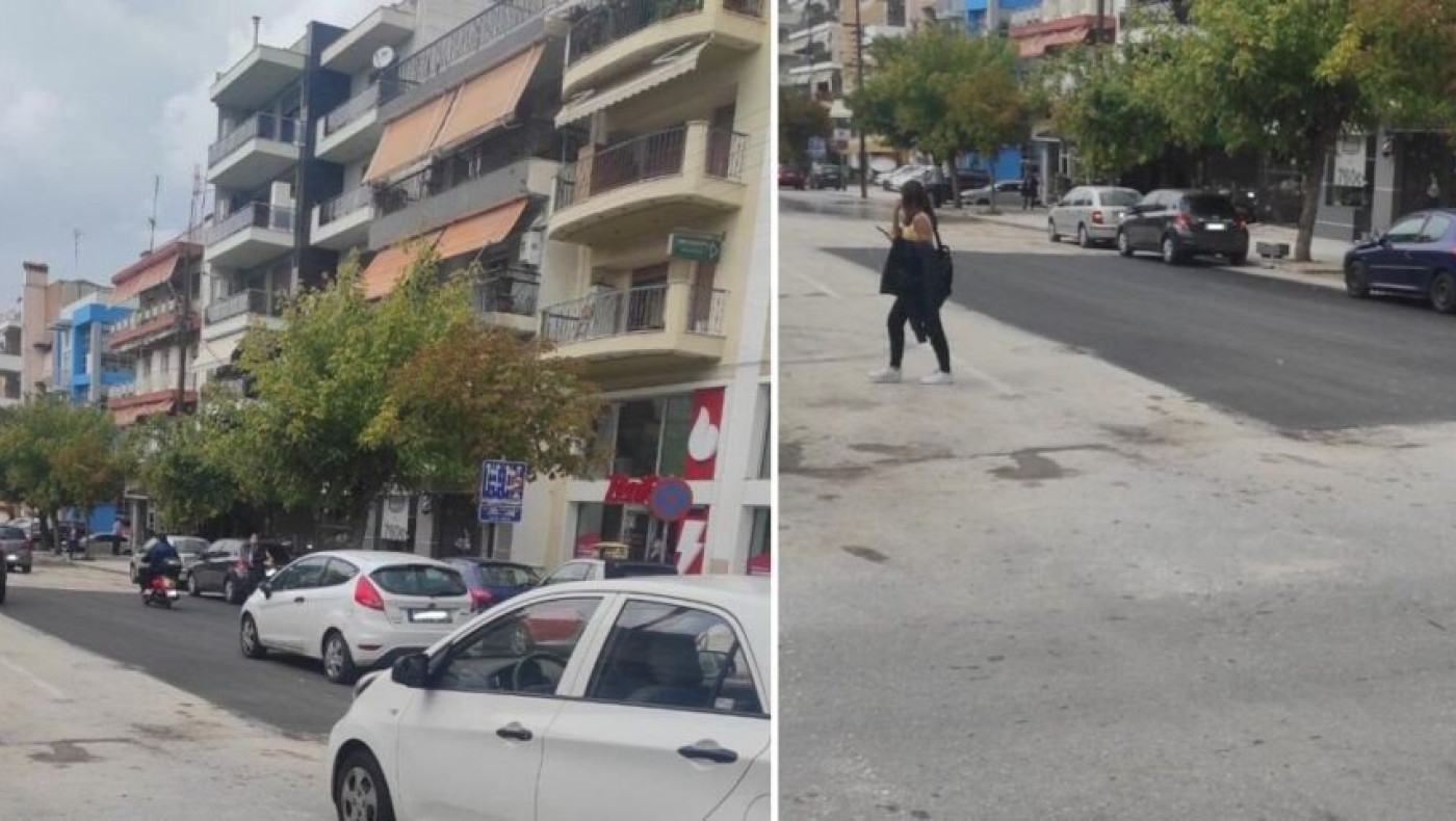 Θεσσαλονίκη: Αποκαταστάθηκε η κυκλοφορία στην Εθν. Αντιστάσεως μετά την καθίζηση