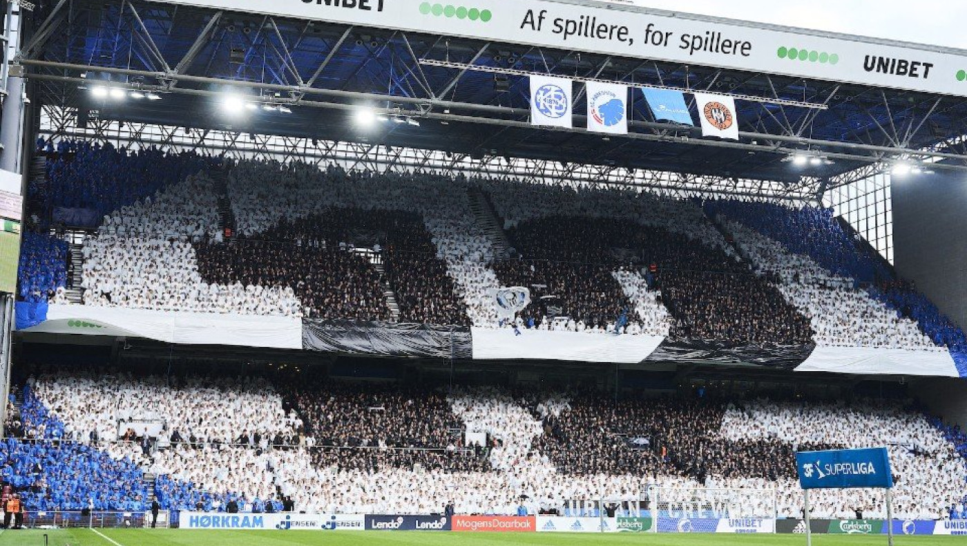 Γίνεται... ασπρόμαυρο το Parken Stadium! 1.000 οπαδοί του ΠΑΟΚ