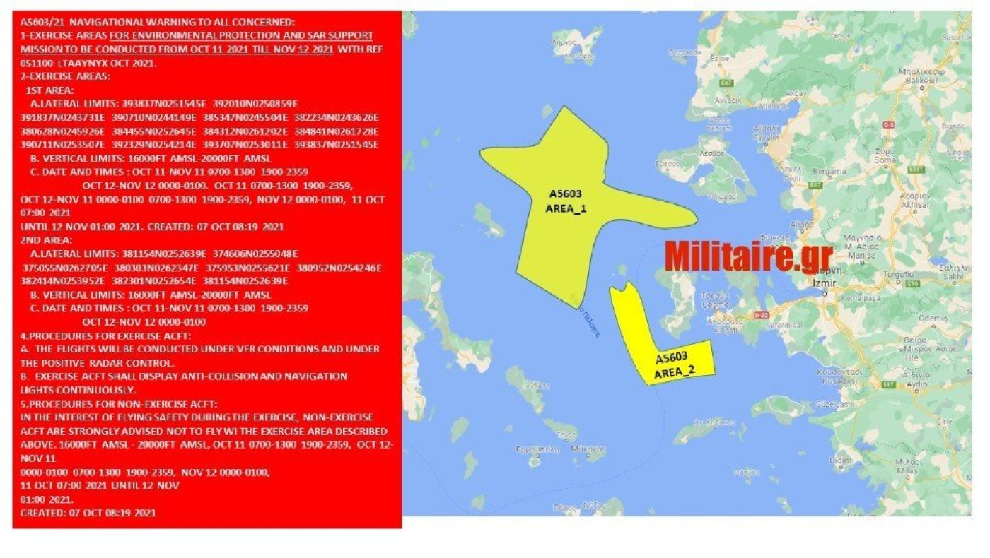 Τουρκικός «τσαμπουκάς» στο κέντρο του Αιγαίου!