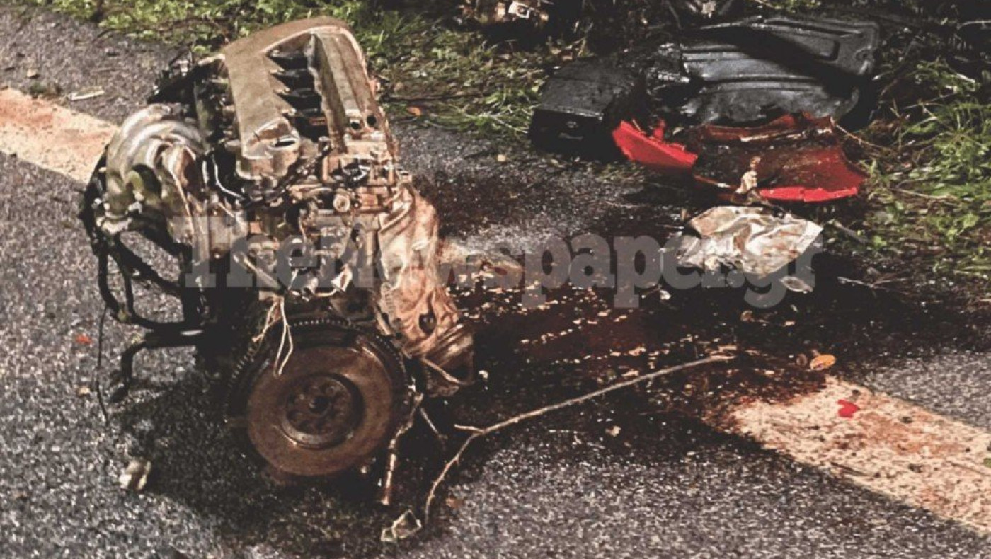 Εθνική Οδός: Κάηκε ζωντανός σε φρικτό τροχαίο